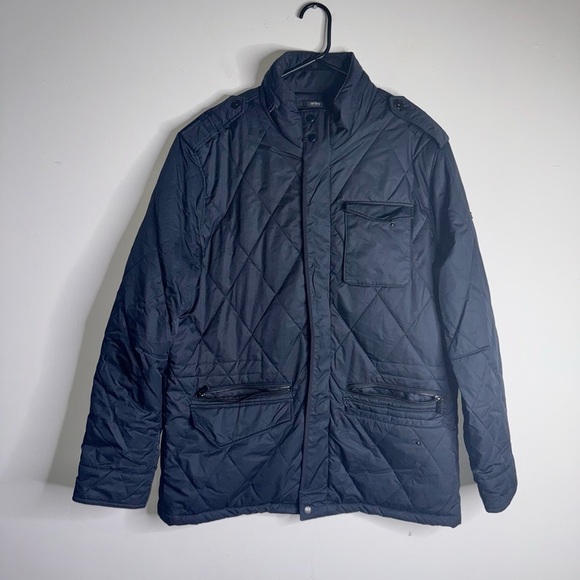 Tumi T-Tech Men's Navy Quilted Jacket